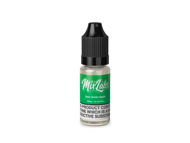 Sour Green Apple 10ml mouth to lung